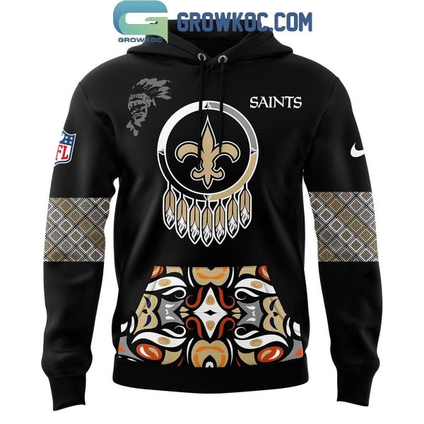 New Orleans Saints Chargers November 2024 Native American Heritage Month Hoodie T-Shirt