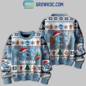 North Carolina Tar Heels Christmas They Not Like Us Tar Heels Ugly Sweater