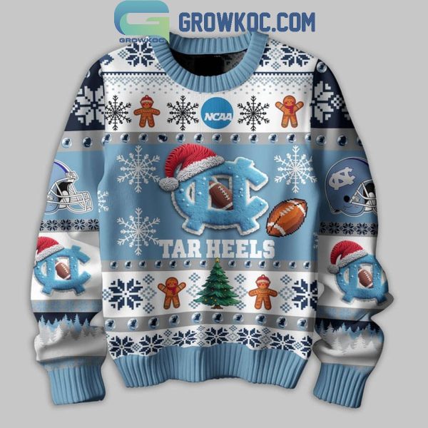 North Carolina Tar Heels Christmas They Not Like Us Tar Heels Ugly Sweater