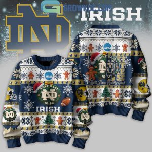 Notre Dame Fighting Irish Football They Not Like Us Christmas Ugly Sweater