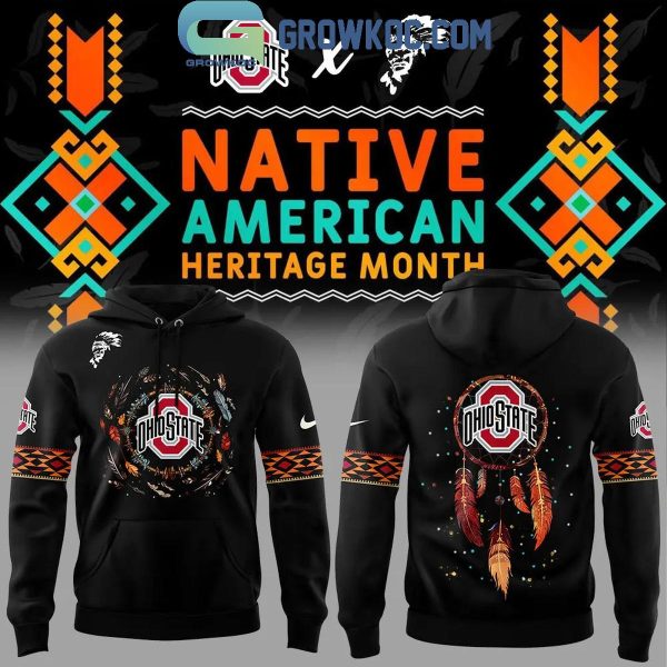 Ohio State Buckeyes Football Native American Heritage Month 2024 Hoodie Long Pants