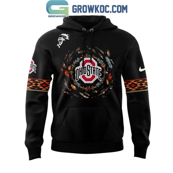 Ohio State Buckeyes Football Native American Heritage Month 2024 Hoodie Long Pants