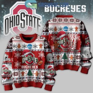 Ohio State Buckeyes Football They Not Like Us Christmas Ugly Sweater