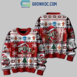 Ohio State Buckeyes Football They Not Like Us Christmas Ugly Sweater