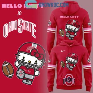 Ohio State Buckeyes Let’s Celebrate 50 Years Of Hello Kitty 2024 Hoodie Long Pants