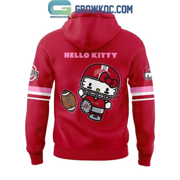 Ohio State Buckeyes Let’s Celebrate 50 Years Of Hello Kitty 2024 Hoodie Long Pants