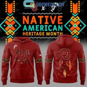 Oklahoma Sooners Football Native American Heritage Month 2024 Hoodie Long Pants