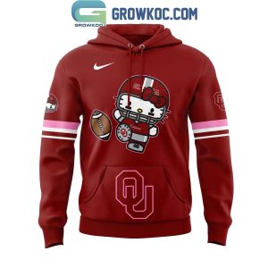 Oklahoma Sooners Let’s Celebrate 50 Years Of Hello Kitty 2024 Hoodie Long Pants