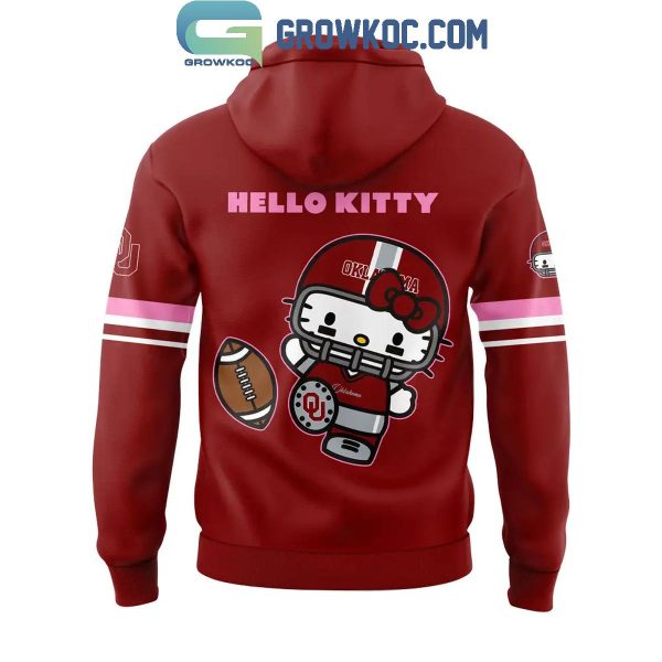 Oklahoma Sooners Let’s Celebrate 50 Years Of Hello Kitty 2024 Hoodie Long Pants