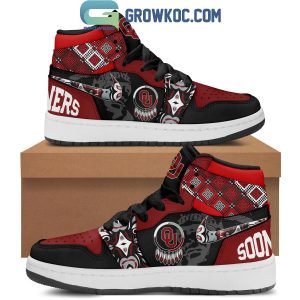 Oklahoma Sooners Native American Heritage Month 2024 Air Jordan 1 Shoes