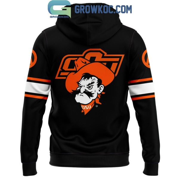 Oklahoma State Cowboys Football 125th Anniversary Throwback Hoodie T-Shirt