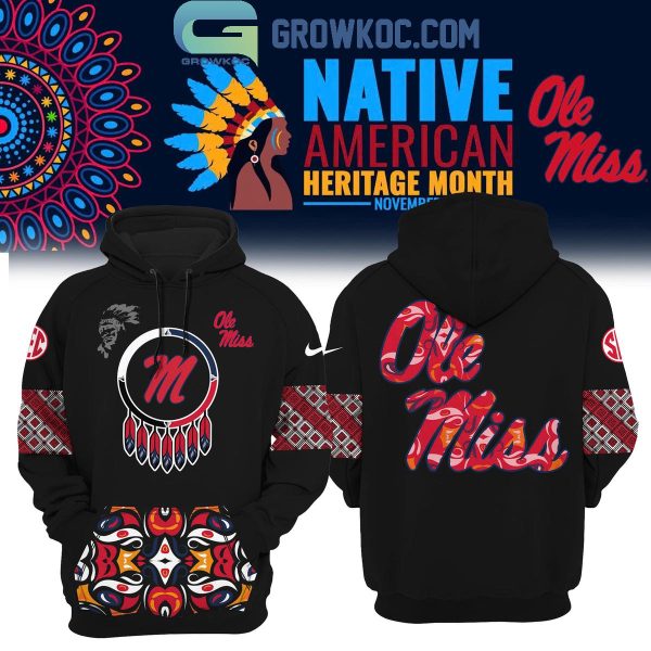 Ole Miss Rebels NCAA 2024 Native American Heritage Month Hoodie T-Shirt