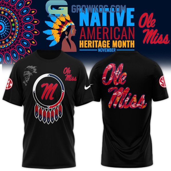 Ole Miss Rebels NCAA 2024 Native American Heritage Month Hoodie T-Shirt