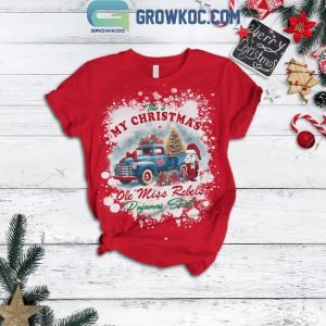 Ole Miss Rebels This Is My Christmas Movie Watching Shirt Fleece Pajamas Set