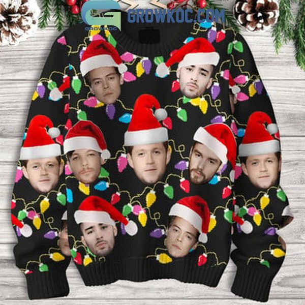 One Direction 1D Forever 2024 In The Christmas Light Ugly Sweater