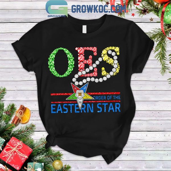 Order Of The Eastern Star 2024 OES Christmas Fleece Pajamas Set