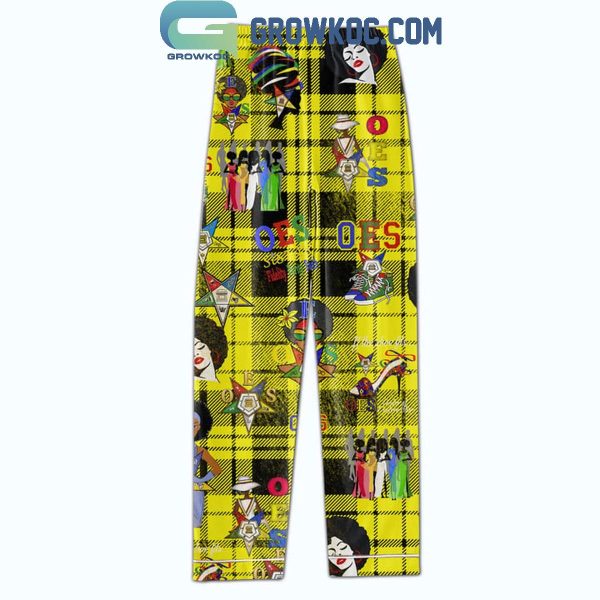 Order Of The Eastern Star OES Christmas Polyester Pajamas Set