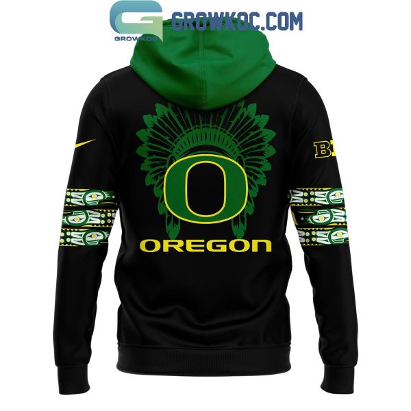 Oregon Ducks 2024 Native American Heritage Month In November Hoodie T-Shirt