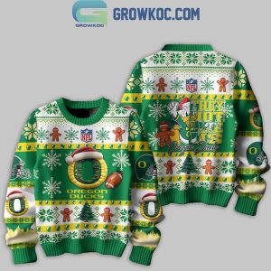 Oregon Ducks 2024 They Not Like Us Ducks Christmas Ugly Sweater