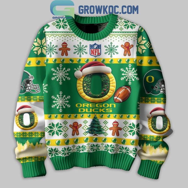 Oregon Ducks 2024 They Not Like Us Ducks Christmas Ugly Sweater