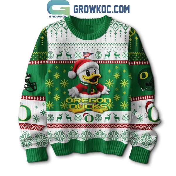 Oregon Ducks Santa’s Favorite Oregon Player Christmas Ugly Sweater