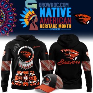 Oregon State Beavers Celebrating Native American Heritage Month 2024 Hoodie T-Shirt