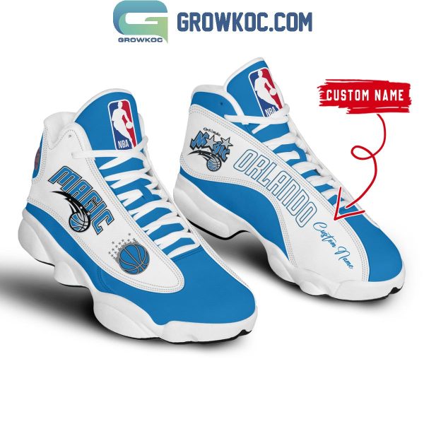 Orlando Magic Retro Design Personalized 2024 Air Jordan 13 Shoes