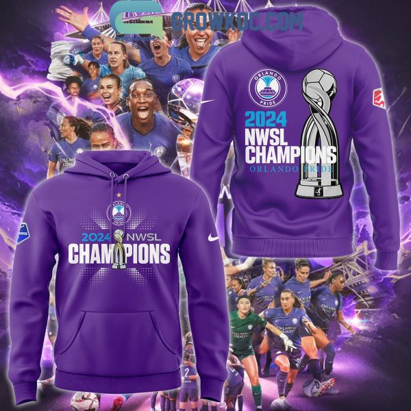 Orlando Pride 2024 NWSL Champions Hoodie Long Pants