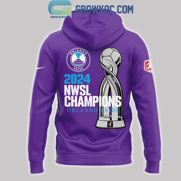 Orlando Pride 2024 NWSL Champions Hoodie Long Pants