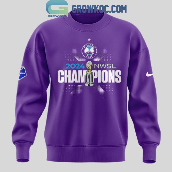 Orlando Pride 2024 NWSL Champions Hoodie Long Pants