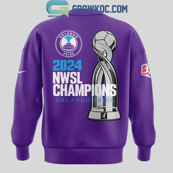 Orlando Pride 2024 NWSL Champions Hoodie Long Pants