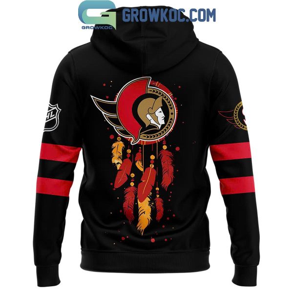 Ottawa Senators 2024 Native American Heritage Month In November Hoodie T-Shirt