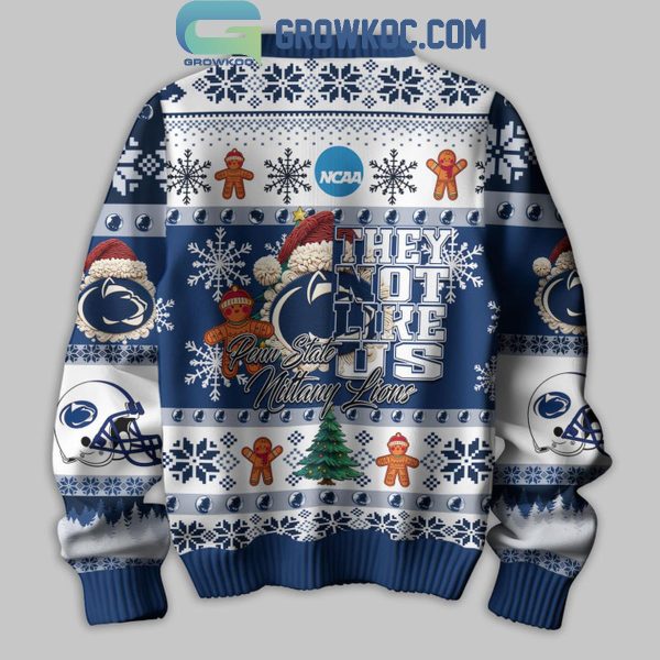 Penn State Nittany Lions Football They Not Like Us Christmas Ugly Sweater