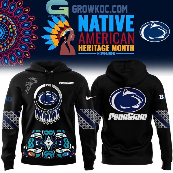 Penn State Nittany Lions Proud Of Native American Heritage Month 2024 Hoodie T-Shirt