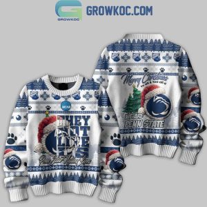 Penn State Nittany Lions They Not Like Us Merry Christmas To All Ugly Sweater