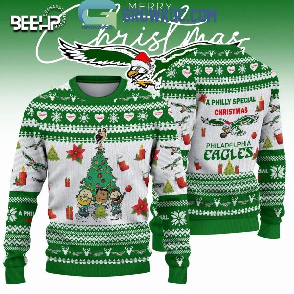 Philadelphia Eagles 2024 Have A Philly Special Christmas Ugly Sweater