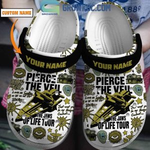 Pierce The Veil The Jaws Of Life Personalized Crocs Clogs