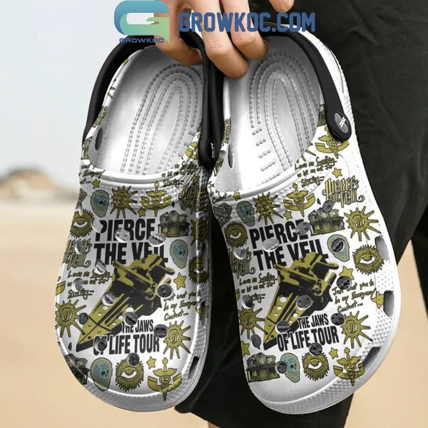 Pierce The Veil The Jaws Of Life Personalized Crocs Clogs