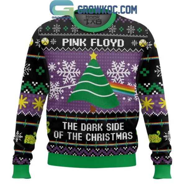 Pink Floyd The Dark Side Of The Christmas Ugly Sweater