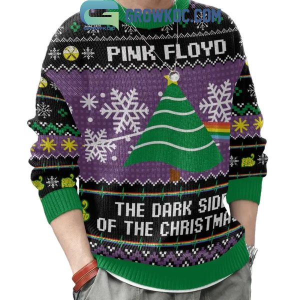 Pink Floyd The Dark Side Of The Christmas Ugly Sweater