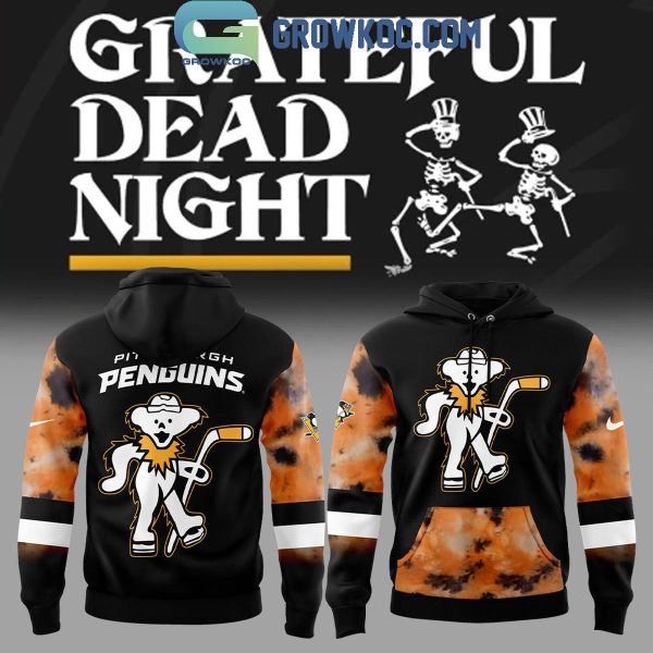 Pittsburgh Penguins Grateful Dead Night Hoodie T-Shirt