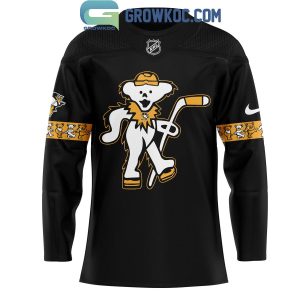 Pittsburgh Penguins The Memories Of Grateful Dead Night 2024-2025 Hockey Jersey