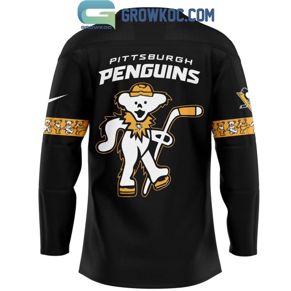 Pittsburgh Penguins The Memories Of Grateful Dead Night 2024-2025 Hockey Jersey