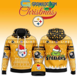 Pittsburgh Steelers 2024 Merry Christmas Go Steelers Hoodie Long Pants