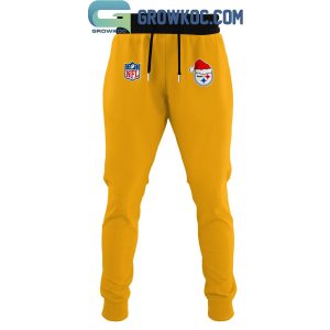 Pittsburgh Steelers 2024 Merry Christmas Go Steelers Hoodie Long Pants