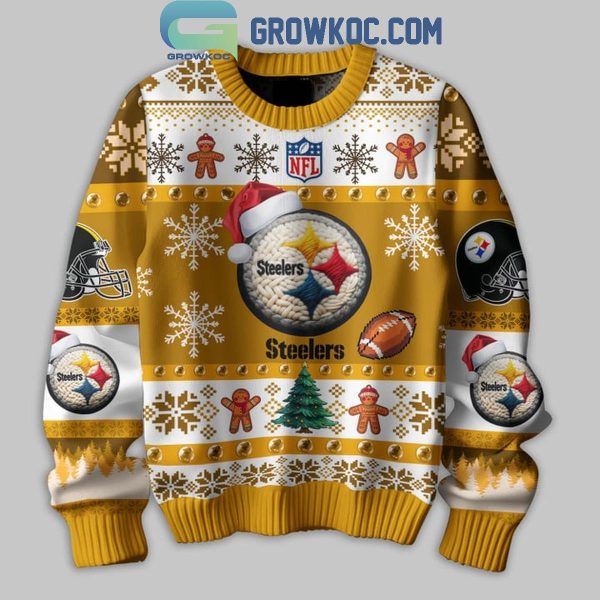 Pittsburgh Steelers 2024 They Not Like Us Steelers Christmas Ugly Sweater