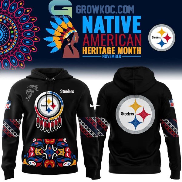 Pittsburgh Steelers November 2024 Native American Heritage Month Hoodie T-Shirt