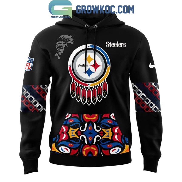 Pittsburgh Steelers November 2024 Native American Heritage Month Hoodie T-Shirt