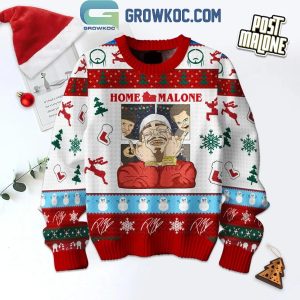 Post Malone Christmas Home Alone With Malone Ugly Sweater