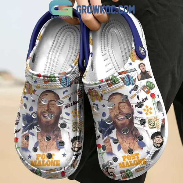 Post Malone I Dream It All Ever Since I Was Young Personalized Crocs Clogs